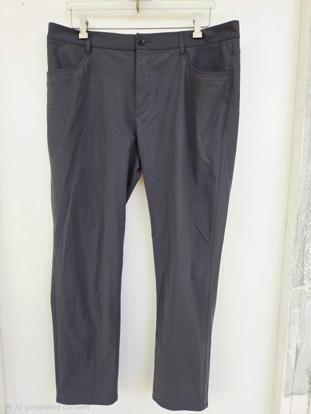 Vuori Meta Pant Athletic Slim Fit 30" Charcoal Size 36 V430-S